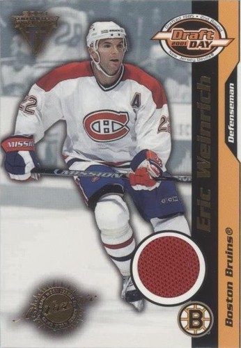 2000-01 Pacific Private Stock Titanium Draft Edition - Eric Weinrich #9