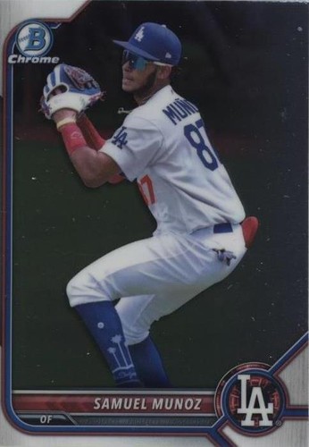 2022 Bowman Draft - Samuel Munoz #BDC-63