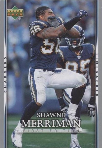 2007 Upper Deck First Edition Shawne Merriman #80