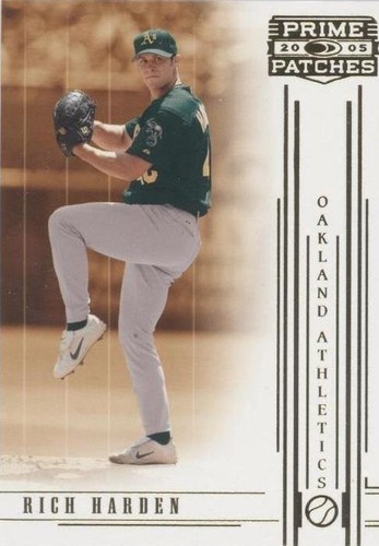 2005 Donruss Prime Patches - Rich Harden #57