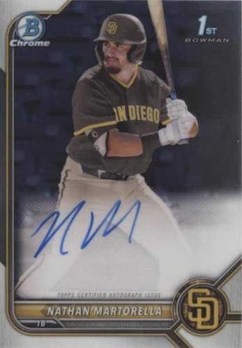 2022 Bowman Draft - Nathan Martorella #CDA-NM