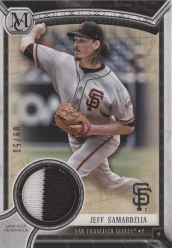 2018 Topps Museum Collection - Jeff Samardzija #MMR-JSA