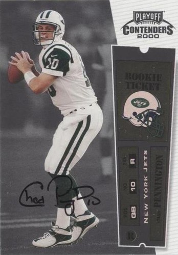 2000 Playoff Contenders Chad Pennington #112