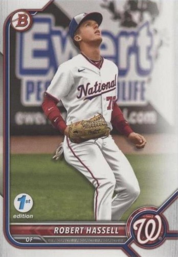 2020 Bowman Draft Sapphire Edition #BD-39 Robert Hassell | eBay