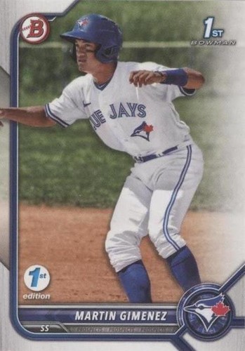 2022 Bowman 1st Edition - Martin Gimenez #BPPF-97