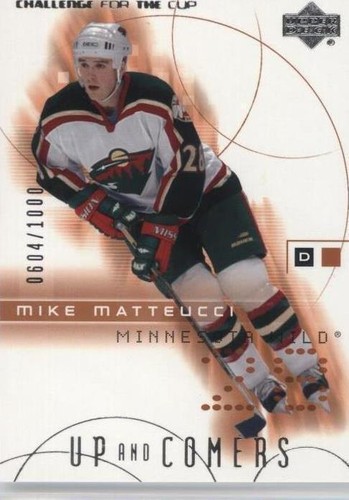 2001-02 Upper Deck Challenge for the Cup - Mike Matteucci #111