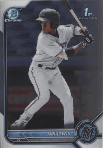 2022 Bowman - Ian Lewis #BCP-96