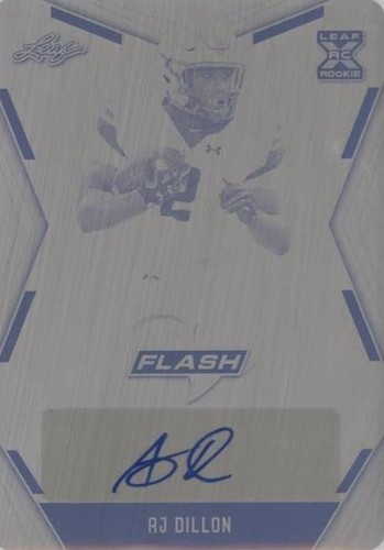 2020 Leaf Flash A. J. Dillon #BA-AJD