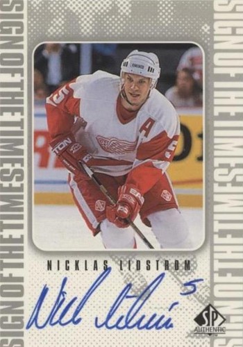 1998-99 SP Authentic - Nicklas Lidstrom #NL