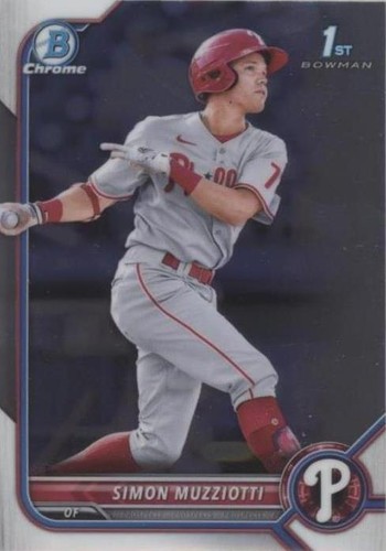 2022 Bowman - Simon Muzziotti #BCP-40