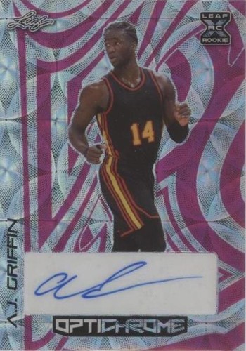 2022-23 Leaf Optichrome - AJ Griffin #BA-AJG