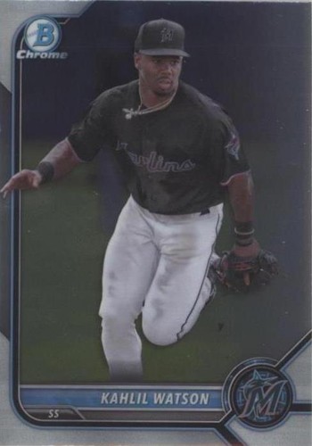 2022 Bowman Chrome - Kahlil Watson #BCP-211