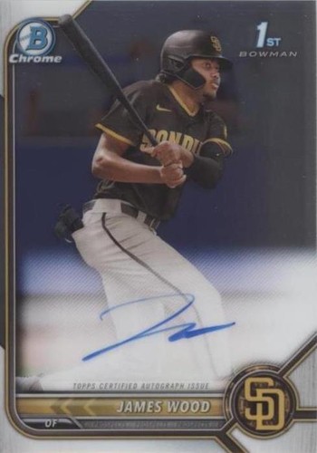 2022 Bowman - James Wood #CPA-JWD