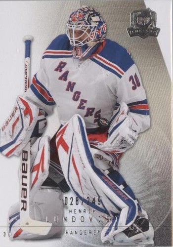 2009-10 Upper Deck The Cup - Henrik Lundqvist #74