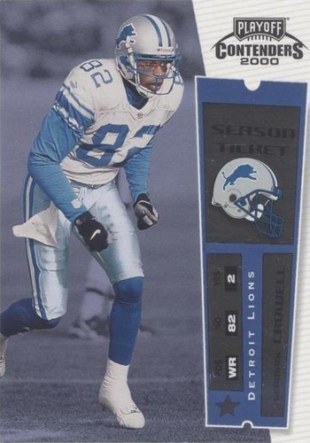 2000 Playoff Contenders Germane Crowell #34
