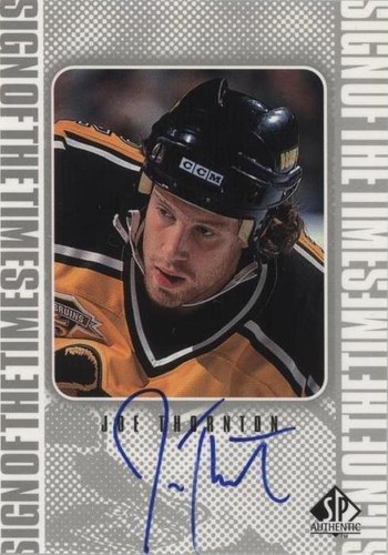 1998-99 SP Authentic - Joe Thornton #JT