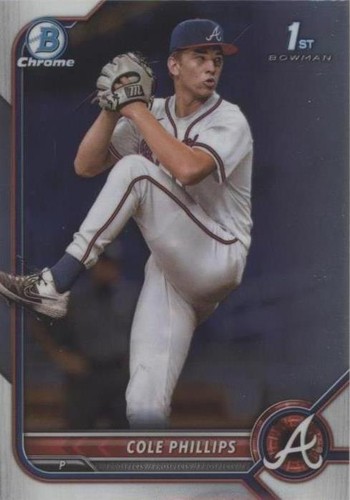 2022 Bowman Draft - Cole Phillips #BDC-90