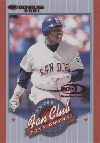 2001 Donruss - Tony Gwynn #218