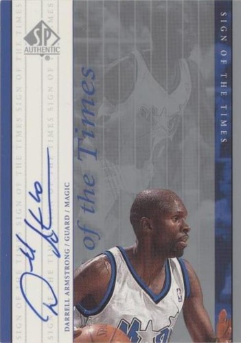 1999-00 SP Authentic - Darrell Armstrong #DA