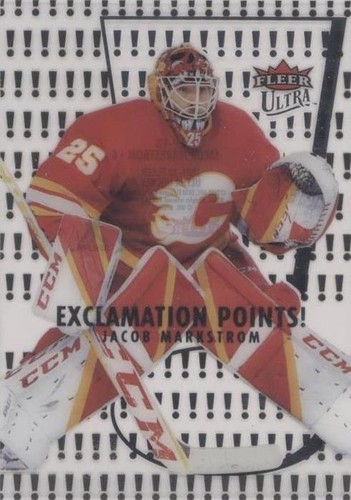 2021-22 Upper Deck Fleer Ultra - Jacob Markstrom #EP-18