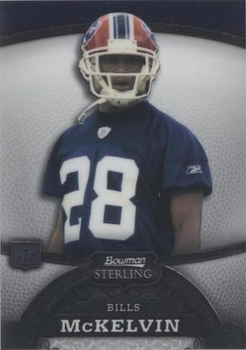 2008 Bowman Sterling Leodis McKelvin #1