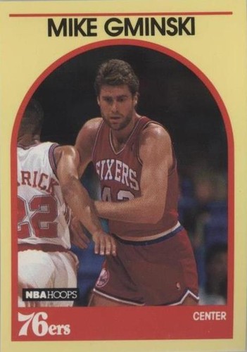 1989-90 NBA Hoops Superstars - Mike Gminski #74