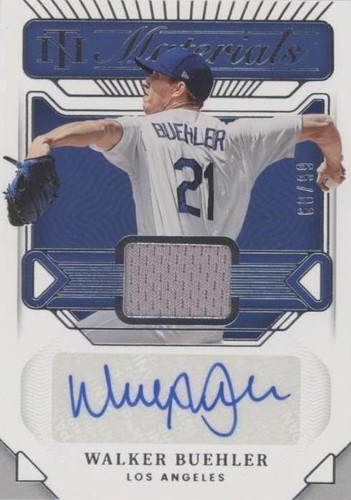 2022 Panini National Treasures - Walker Buehler #NMS-WB