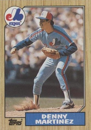1987 Topps - Dennis Martinez #252