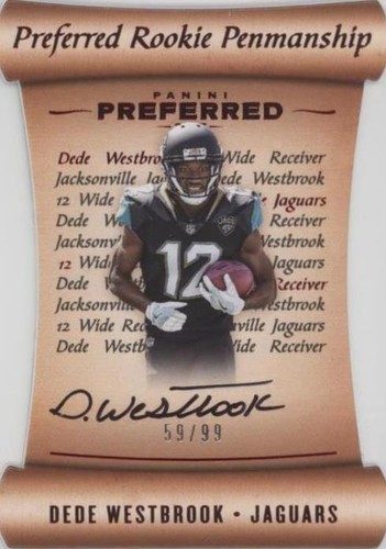 2017 Panini Preferred Dede Westbrook #175