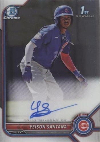 2022 Bowman - Yeison Santana #CPA-YS