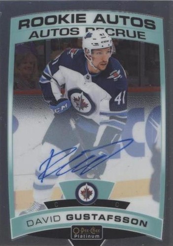 2019-20 O-Pee-Chee Platinum - David Gustafsson #R-DG