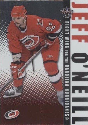 2002-03 Pacific Vanguard - Jeff O'Neill #19