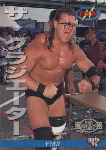 1996 BBM Pro Wrestling - The Gladiator #86