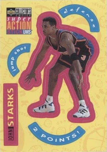 1996-97 Upper Deck Collector's Choice - John Starks #S18