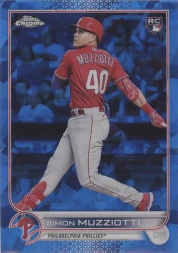 2022 Topps Chrome Update Series Sapphire Edition - Simon Muzziotti #US19