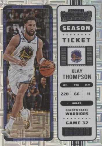 2022-23 Panini Contenders - Klay Thompson #79