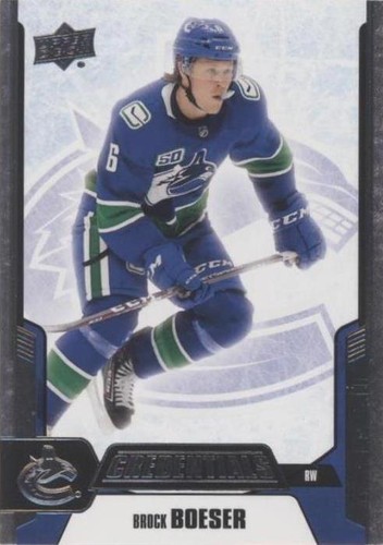 2019-20 Upper Deck Credentials - Brock Boeser #46