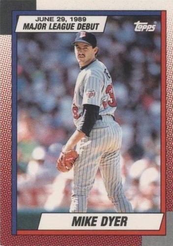 1989-90 Topps Major League Debut 1989 - Mike Dyer #33
