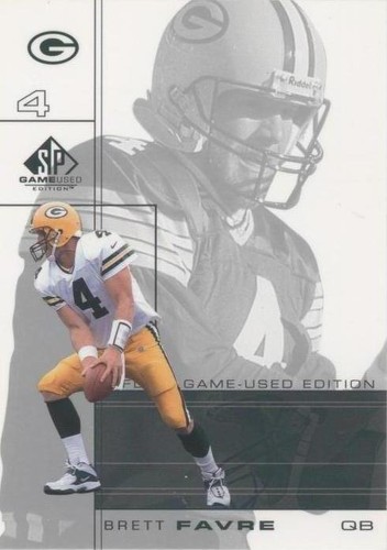 2001 SP Game Used Edition Brett Favre #35