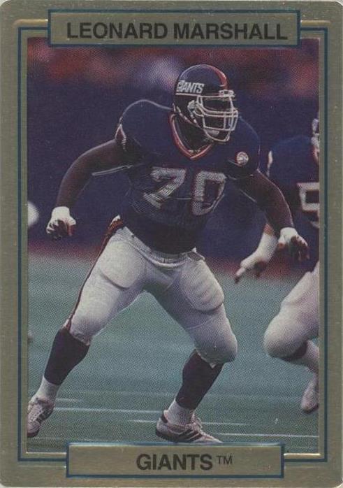 1989 Action Packed Leonard Marshall #16