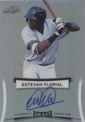 2018 Leaf Metal Draft - Estevan Florial #FB-EF1