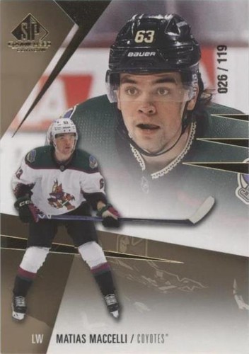 2023-24 Upper Deck SP Game Used - Matias Maccelli #21