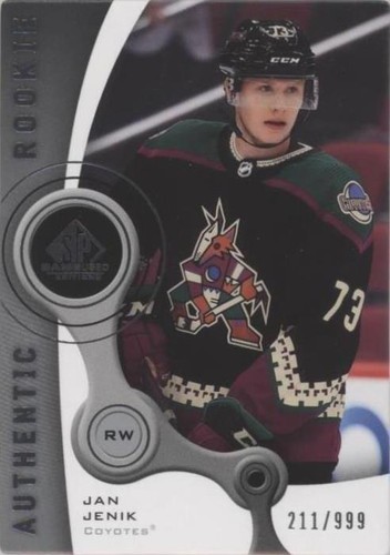 2021-22 Upper Deck SP Game Used - Jan Jenik #R-28