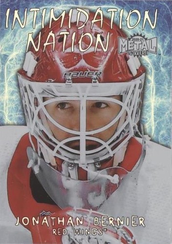 2020-21 Skybox Metal Universe - Jonathan Bernier #IN-18