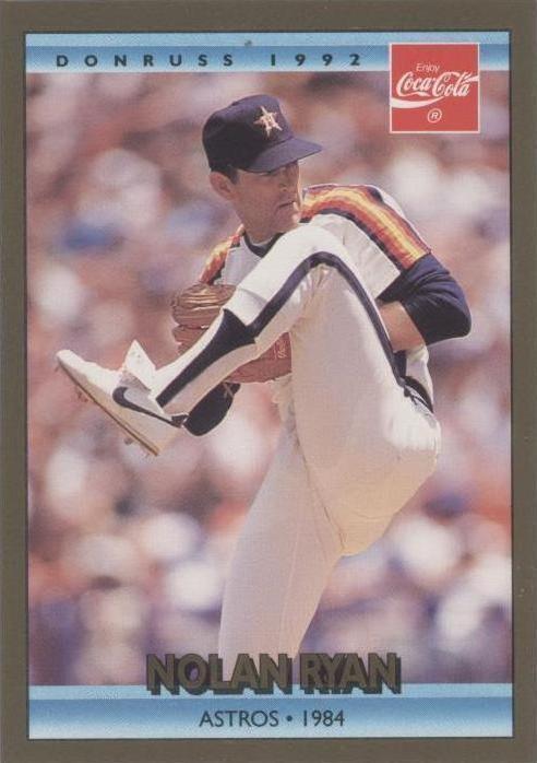 Donruss Coca-Cola 1992 Nolan Ryan serie profesional - Nolan Ryan #18