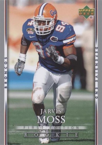 2007 Upper Deck First Edition Jarvis Moss #141