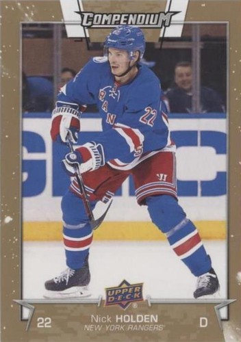 2017-18 Upper Deck Compendium - Nick Holden #175