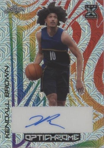 2022-23 Leaf Optichrome - Kendall Brown #BA-KB1