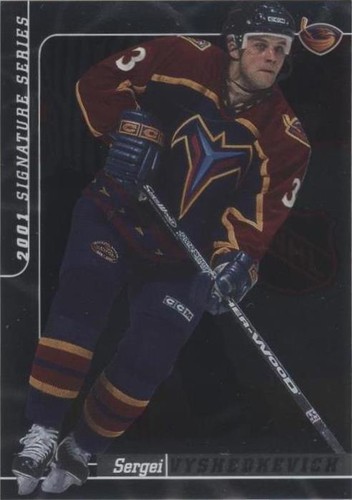 2000-01 In the Game Be A Player Signature Series - Sergei Vyshedkevich #274