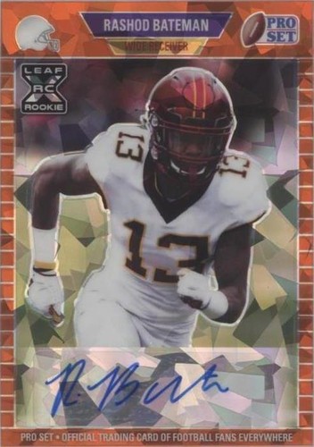 2021 Leaf Pro Set Metal Rashod Bateman #PA-RB2